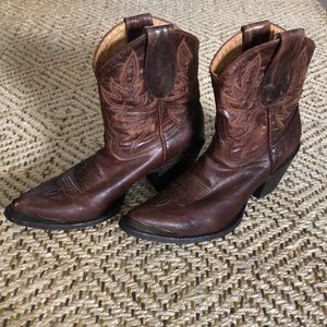 Idyllwind Wheels Brown Western Booties